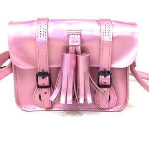 Dr. Martens Pink Iced Metallic Crossbody Satchel